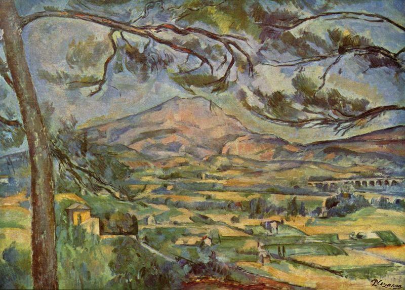 Paul Cezanne Mont Sainte-Victoire Germany oil painting art